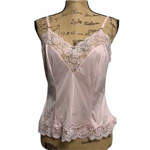 Vintage maiden form tank pink 36 A9